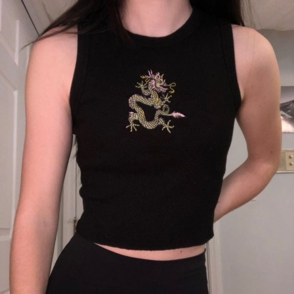 Brandy Meville Dragon Tank Top